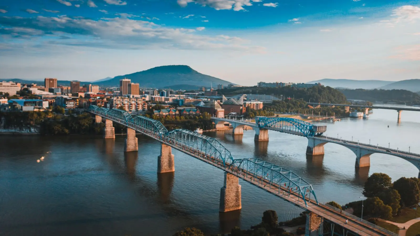 The Tennessee River and Lookout Mountain, Chattanooga